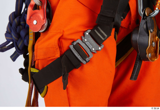 Sam Atkins Firemen in Orange Covealls Details details of uniform…